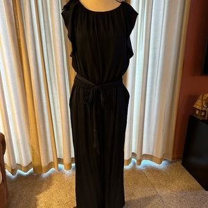 NWT Ann Taylor Loft navy jumpsuit size 10.